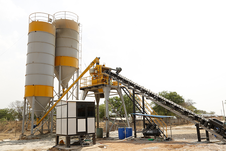 Concrete mixing plant manufacturer